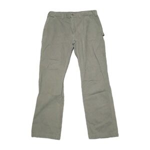 Carhartt Pants Mens 38x34‎ Green Carpenter Utility Relaxed Fit Twill B324-ARG